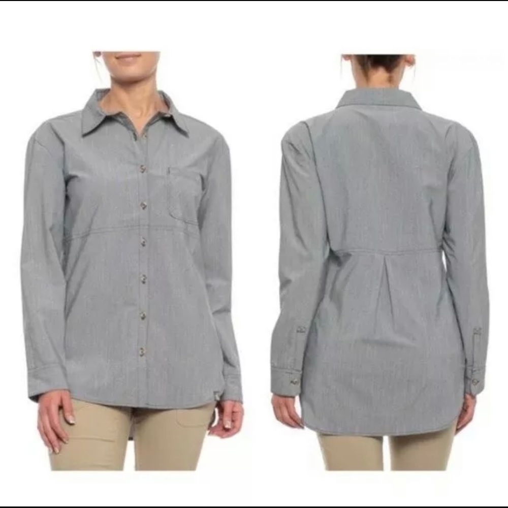 The North Face Stevie Button Down Tunic Length Shirt
